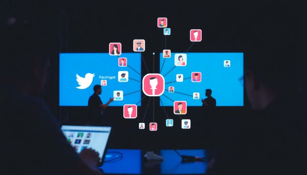 Социальные сети как зеркало формы команды - иллюстрация