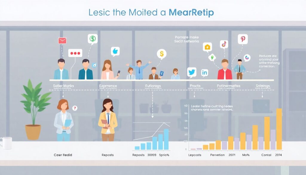Социальные сети как зеркало формы команды - иллюстрация