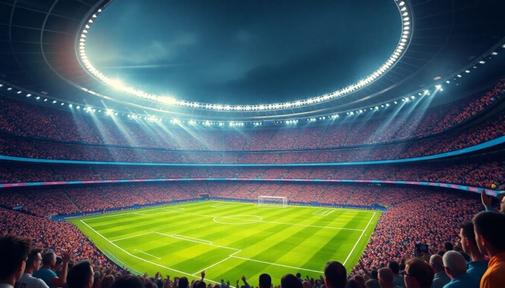 Энергия трибун: реакция на голы и карточки - иллюстрация