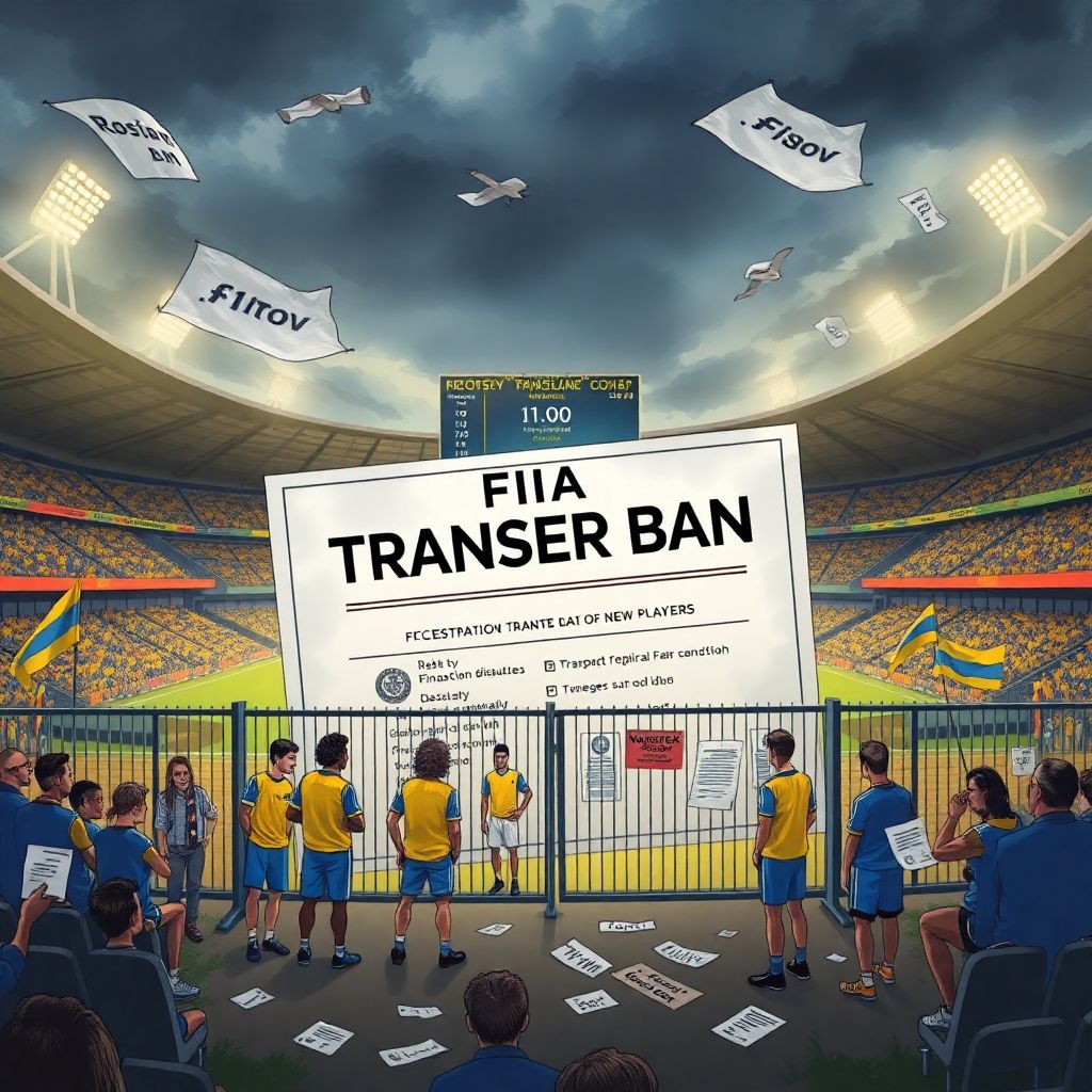 ФИФА ввела санкции против Ростова и запретила регистрацию игроков