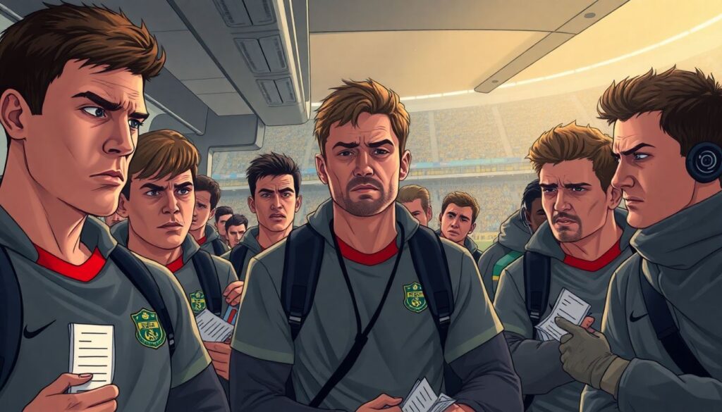 Фанатские хроники путешествий на выездные матчи - иллюстрация