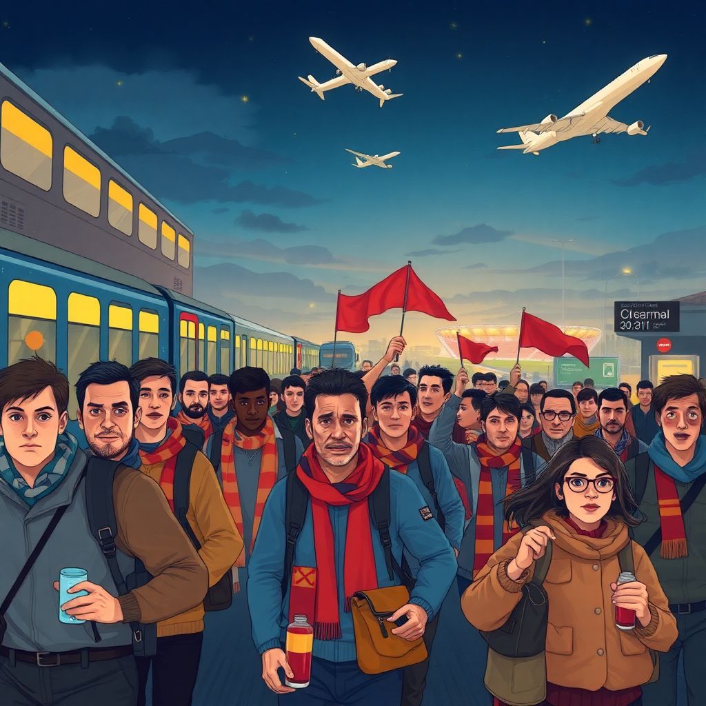 Фанатские хроники путешествий на выездные матчи: истории и эмоции