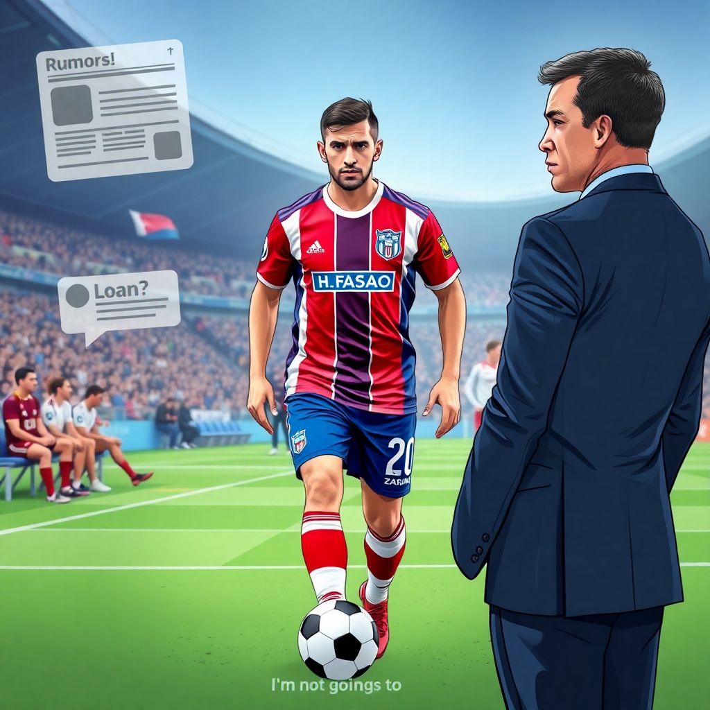 Агент Захаряна о слухах об аренде полузащитника Реал Сосьедада