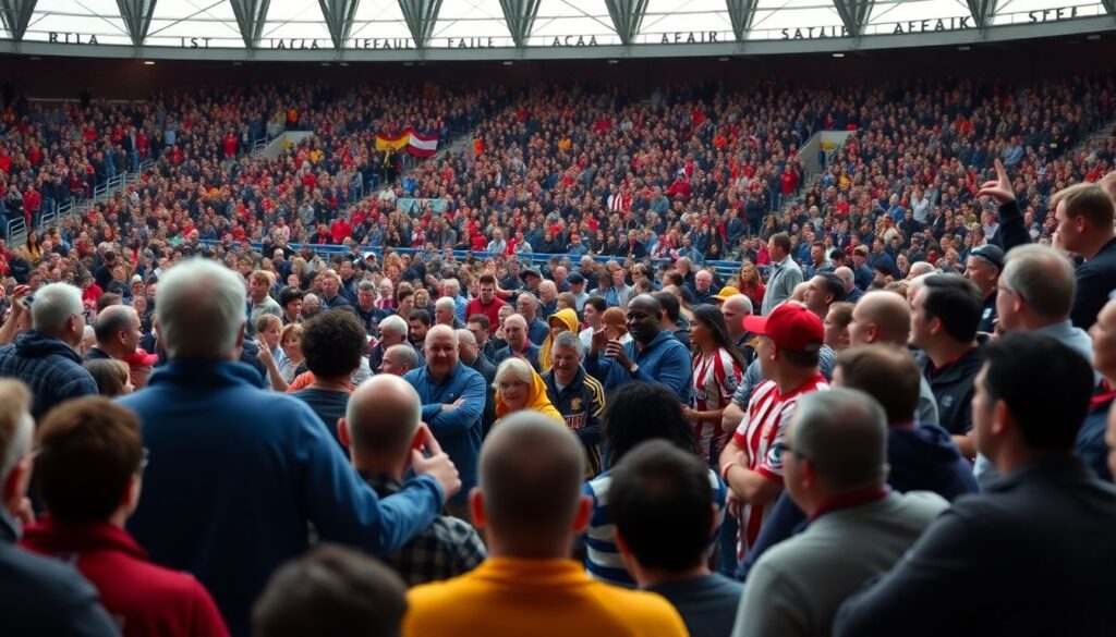 Обсуждения стиля игры команды в соцсетях - иллюстрация