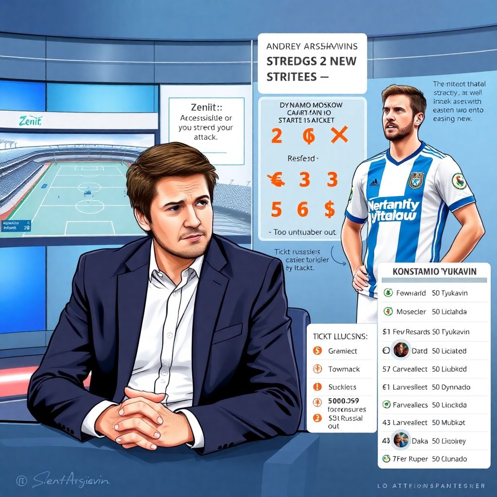 Аршавин об усилении атаки «Зенита» и маловероятном трансфере Тюкавина