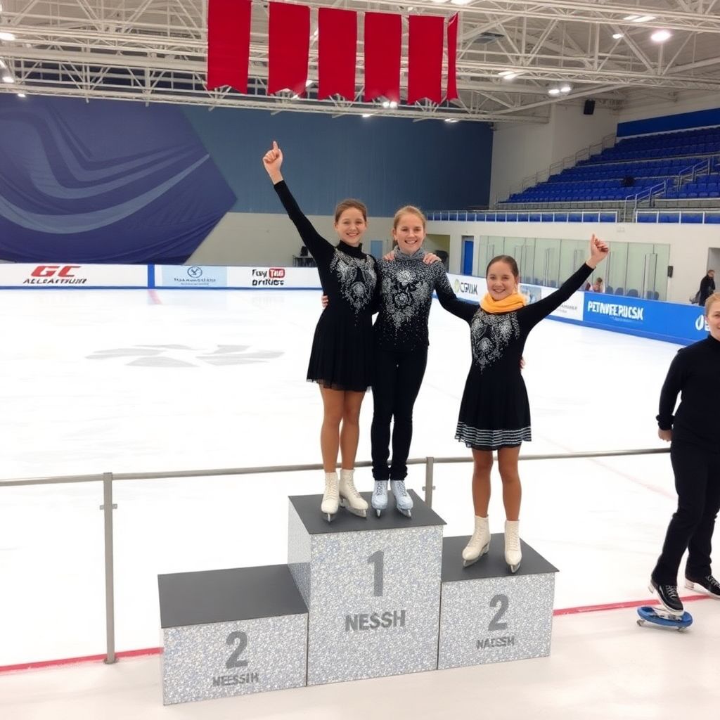 Центр Этери Тутберидзе занял весь пьедестал юниорского Гран-при России в парах